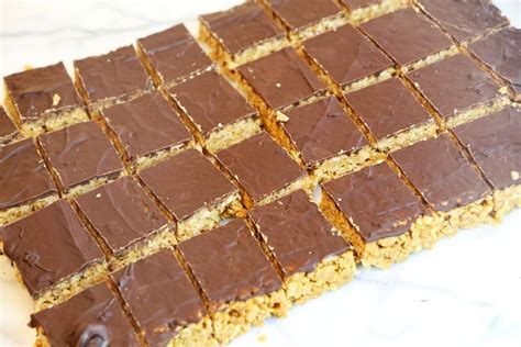 Make Easy Peanut Butter and Chocolate Crispy Bars - Chef and Author ...