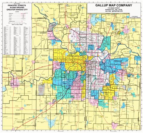 Business Maps - Gallup Map