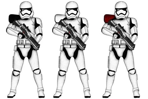 First Order stormtrooper ranks by Luca9108 | Stormtrooper, Star wars rpg, Star wars art