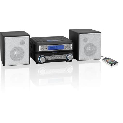 GPX HC221B Compact CD Player Stereo Home Music System with AM/ FM Tuner