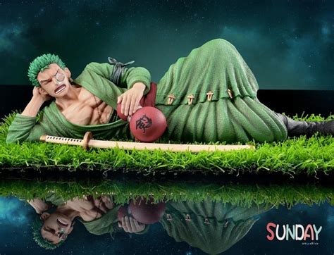 One Piece Sunday Studio Casual Zoro Resin Statue - Preorder