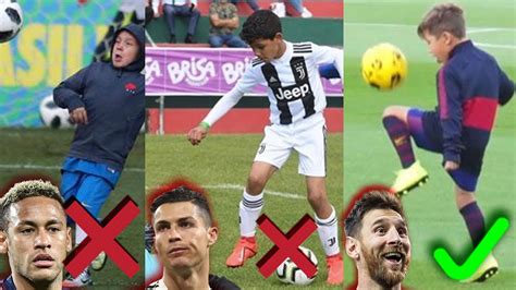 Who is the Best Footballer Son: Neymar, Ronaldo, Messi ?! - YouTube