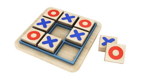 Tic tac toe 3D - TurboSquid 1535805