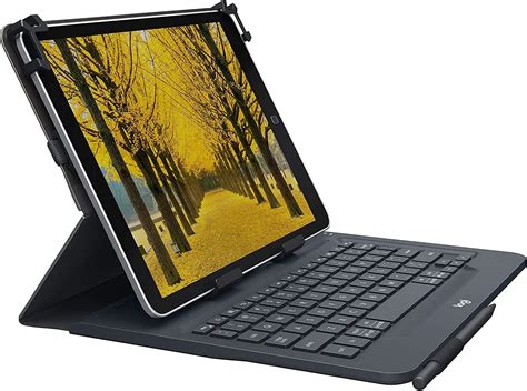 Logitech Universal Folio Cover iPad o Tablet con Tastiera Bluetooth ...