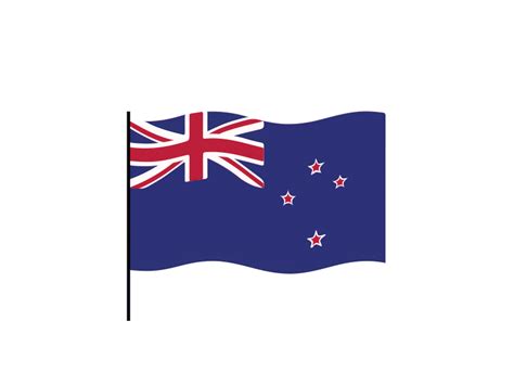 New Zealand flag Lottie JSON animation by lottiefilestore on Dribbble