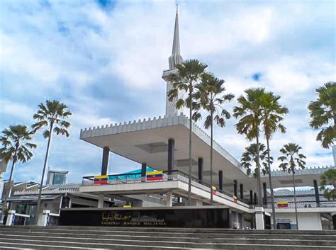 Visiting the National Mosque of Malaysia in Kuala Lumpur - She Wanderlusts