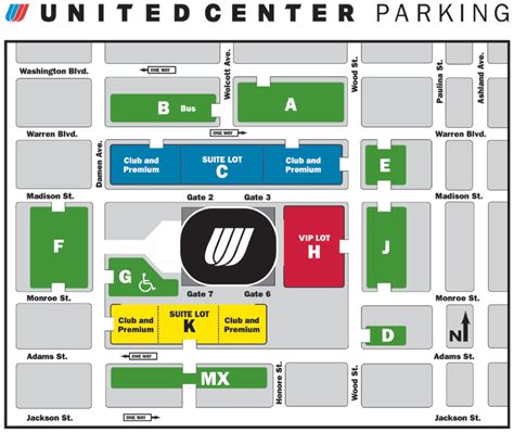 United Center Parking Guide - Tips, Map, Lots - World-Wire