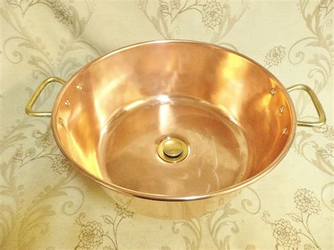 Copper bathroom sink, Copper basin, Copper hand basin, Copper wash ...