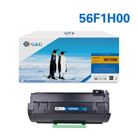 G&G Compatible Toner Cartridgefor Lexmark 56F1H00 MS321, MS421, MS521 ...