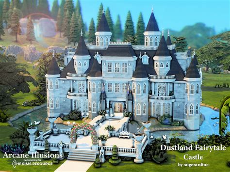 The Sims Resource - Arcane Illusions - Dustland Fairytale Castle (NO CC)