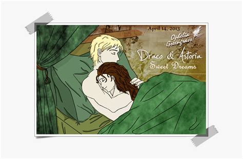 Draco Malfoy And Astoria Greengrass Fanart, HD Png Download - kindpng