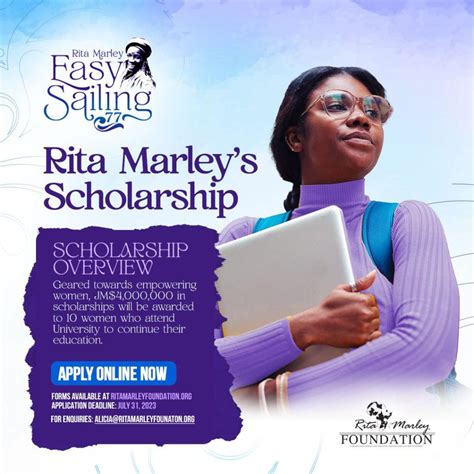 Rita Marley Scholarship 2023 - Rita Marley Foundation