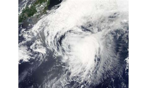 NASA sees Extra-Tropical Storm Dolphin moving toward Sea of Okhotsk