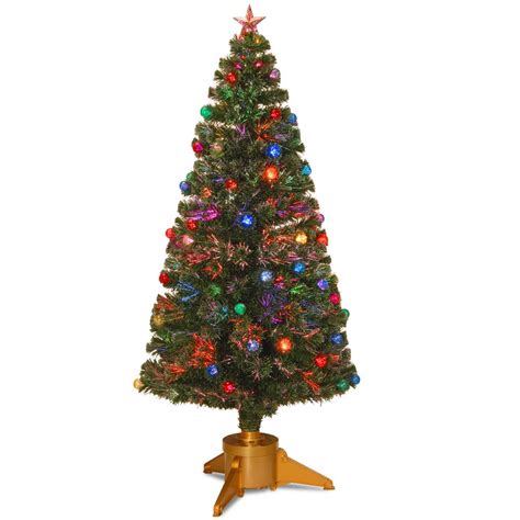 Fiber Optic Christmas Trees - Artificial Christmas Trees - The Home Depot