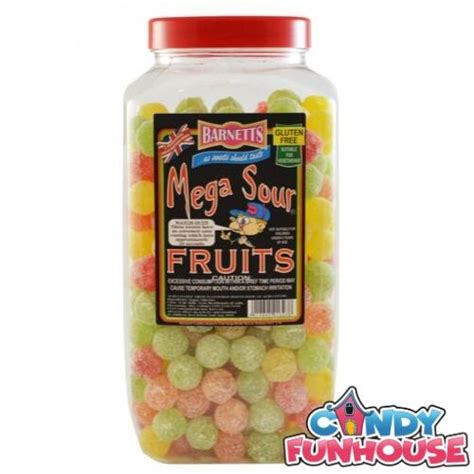 Barnetts Mega Sour Fruits | British Candy