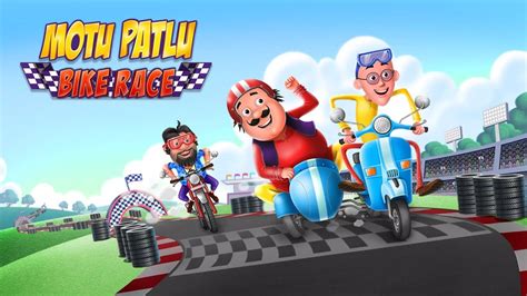 MOTU PATLU scooter RACING GAME level 30 very difficult races - YouTube