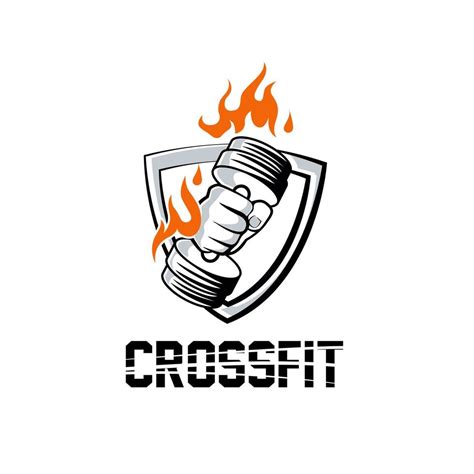 Crossfit logo design template 7798523 Vector Art at Vecteezy