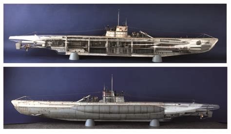 Trumpeter DKM U-Boat Type VIIC U-552 German WWII Submarine Model Kit ...