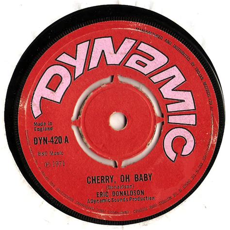 Eric Donaldson - Cherry, Oh Baby (Vinyl, 7", 45 RPM, Single) | Discogs