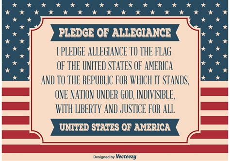 Pledge of Allegiance Illustration - Download Free Vector Art, Stock ...