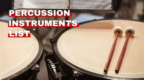 Percussion Instruments List - Orchestra Central