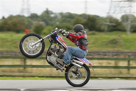 The day MCN rode an Evel Knievel Harley-Davidson XR750 replica