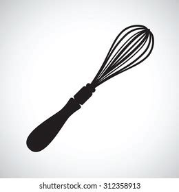 Whisk Silhouette Stock Vector (Royalty Free) 312358913 | Shutterstock