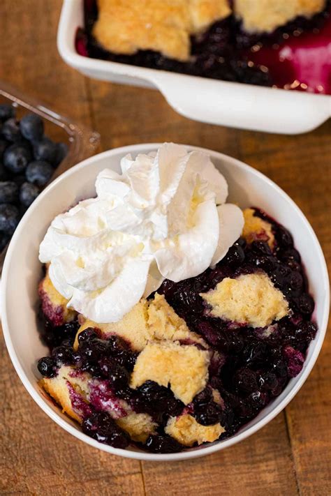 Easy Blueberry Cobbler Recipe (w/ fresh or frozen berries!) - Dinner ...