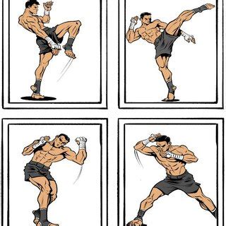 This figure provides examples of shadowboxing techniques. Artwork ...