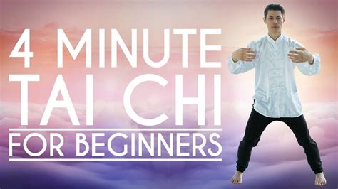 4 Minute Tai Chi Exercises for Beginners - Organ Meridian Activation ...