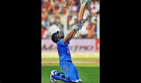 Rohit Sharma 264 runs full video: Rohit Sharma celebrates second double century against Sri ...