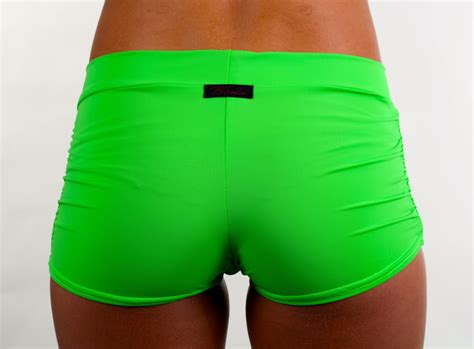 Isabella Shorts in Kiwi Green