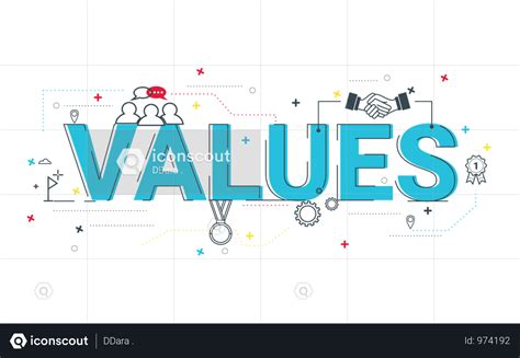 Premium Values Illustration download in PNG & Vector format