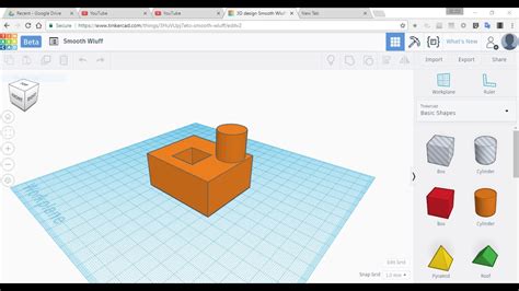 (3D Printing) How To Use TinkerCAD - YouTube