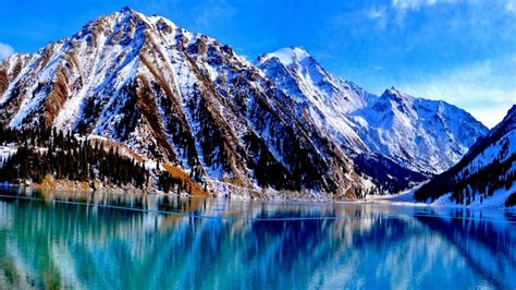 Big Almaty Lake in Kazakhstan - backiee