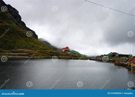 Cloudy Weather in Tsomgo Lake or Changu Lake at East Sikkim Stock Photo ...