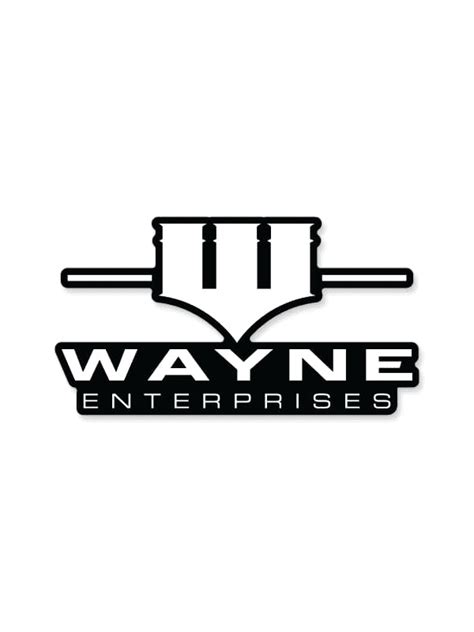 Wayne Enterprises | Batman Official Sticker | Redwolf