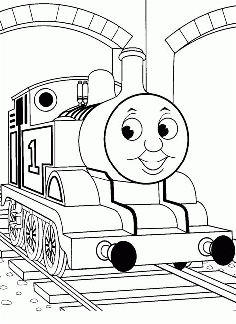 Laminas Para Colorear Coloring Pages Thomas El Tren Para Recortar ...