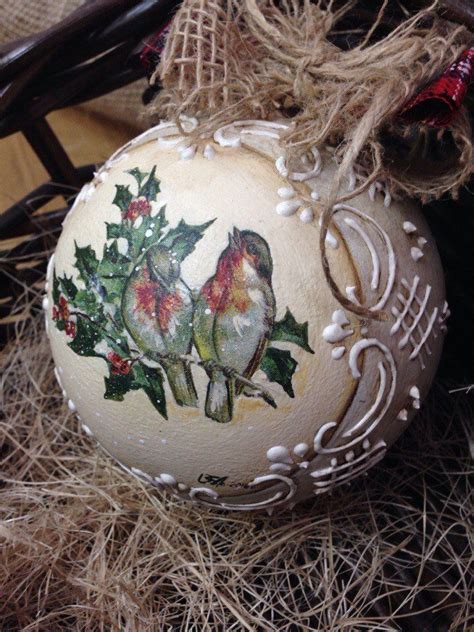 118 best DECOUPAGE CHRISTMAS BALLS images on Pinterest | Christmas balls, Xmas and Christmas crafts