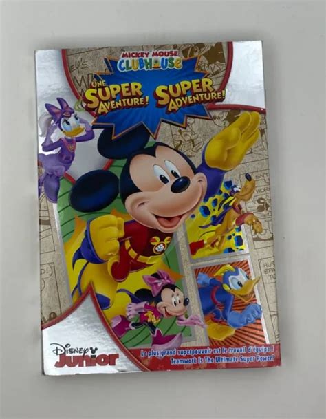 MICKEY MOUSE CLUBHOUSE : Super adventure! - DVD bilingual with slipcover -Disney $7.95 - PicClick CA