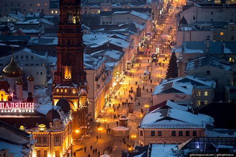 Winter in Kazan – the view from above · Russia Travel Blog