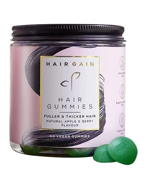 Hair Gummies by Hair Gain | Hair gummies, Hair gain, Promote healthy hair growth