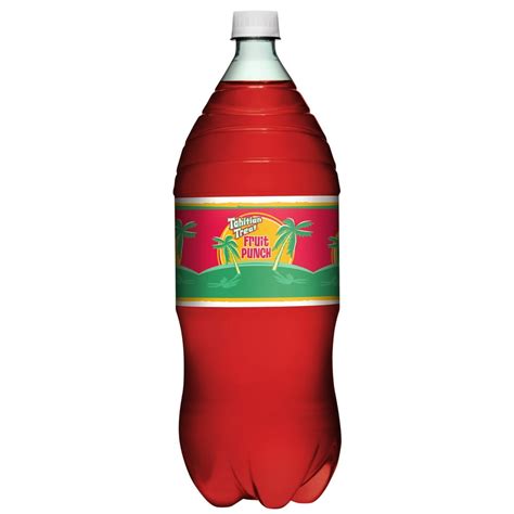 Tahitian Treat Caffeine-Free Fruit Punch Soda, 2 L - Walmart.com - Walmart.com