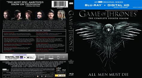 Game Of Thrones Season 4 - TV Blu-Ray Scanned Covers - Game Of Thrones Season 4 Blu-ray :: DVD ...