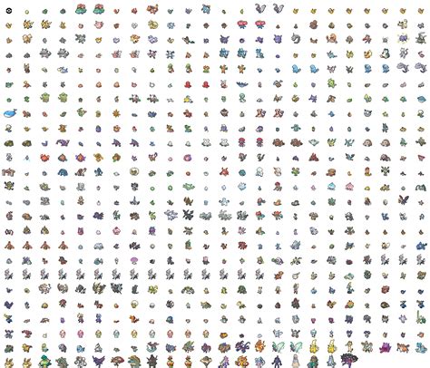 Sprites for all 435 usable(?) pokemon in Sword and Shield. | Pokémon Sword and Shield | Know ...