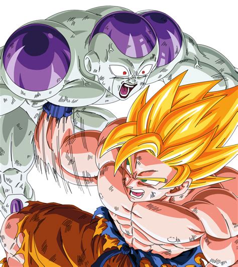 Goku VS Freezer (PNG) by KasumiDesing77 on DeviantArt