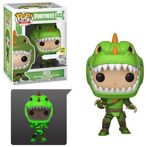 Fortnite Funko POP! Games Rex Vinyl Figure [Glow-in-the-Dark] - Walmart.com - Walmart.com