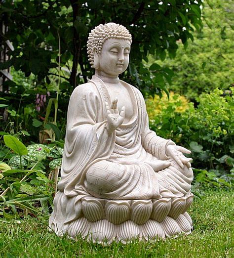 Buddha statue... | Buddha statue garden, Buddha statue decor, Buddha garden