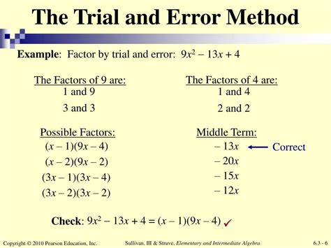 PPT - Chapter 6 Factoring Polynomials PowerPoint Presentation, free download - ID:6303938