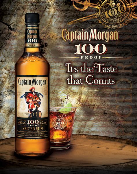 Captain Morgan - 100 Proof :: Behance